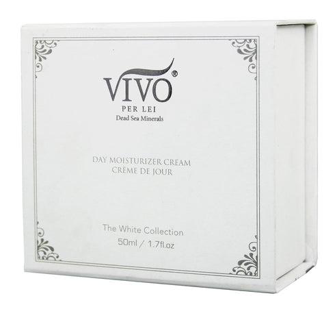 Vivo Per Lei Day Cream, Dead Sea Face Cream for Dull Skin, 3.4 Fl. Oz.