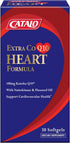 CATALO Extra CoQ10 Heart Formula, 100mg Coenzyme Q10, Organic Flaxseed Oil, 60 Softgels