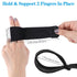Wanmu 2Pcs Finger Splint Adjustable Finger Buddy Straps/Wraps Reusable Trigger Fingers Splints Compression Mallet