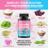 Zoyava Collagen Pills with Peptides Types I, II, III, V & X, Biotin, Keratin, Hyaluronic Acid, MSM, Vitamins A, C, E,