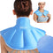 REVIX Ice Pack for Neck and Shoulders Pain Relief, Large Neck Ice Pack Wrap with Soft Plush Lining, Reusable Gel Cold