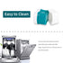 Annhua Retainer Cleaning Case - Large Partial Denture Case with Strainer, ABS Travel Cups for Soaking Dentures