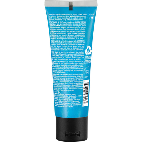 SexyHair Style Hard Up Hard Holding Gel | Extreme Hold | Non-Flaking Formula | All Hair Types