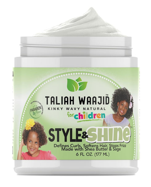 Taliah Waajid Herbal Style & Shine for Natural Hair, 6oz (T092)