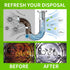 NATRUTH Garbage Disposal Cleaner Deodorizer Tablets 24 Pack - Fresh Apple Foaming Scrub Sink Freshener, Natural Drain
