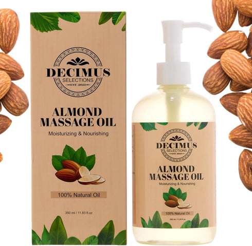 Pure Almond Massage Oil Massage Oil for Couples Date Night, Almond Body