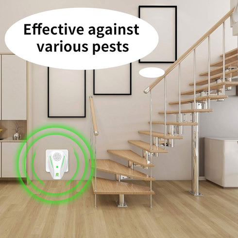 Ultrasonic Pest Repeller - Electronic Plug-in Pest Control for Bug, Roach, Spider, Ant, Flies, Mosquito