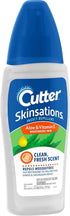 Cutter Skinsations Insect Repellent, 6 fl Ounce Pump Spray, Repels Mosquitoes with 7% DEET