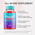 Gummies Gummies (2 Pack 120 Gummies) Apple Cider Vinegar Supplement Daily Digestive Health & Gut Wellness Support