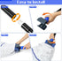Commercial Heavy Duty Cotton Mop, Looped-End String Wet Mop for Floor Cleaning with Long Handle