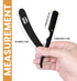 Utopia Care Professional Straight Razor for Men - Barber Safety Razor with 100 Pack Blades, Black