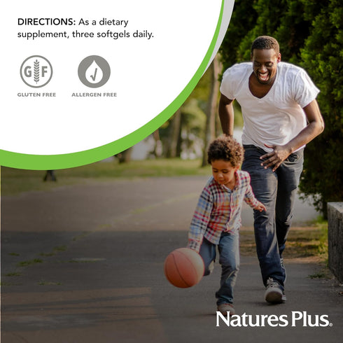 NaturesPlus Hema-Plex Iron, 60 Fast-Acting Softgels, 85 mg Iron + Vitamin C & Bioflavonoids, Vegan