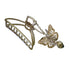 TANG SONG 4PCS Metal Hair Claw Clips – Butterfly and Heart Pendant Hair Catch Barrette Jaw Clamp for Women