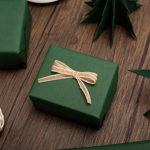 Merture Green Kraft Paper Roll - 12 In X 100 Ft (100 sq.ft.) Recyclable Wrapping Paper for Gift Wrapping, Art Craft,