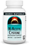 Source Naturals N-Acetyl Cysteine, 600 mg, 120 Tablets, Antioxidant Support for Respiratory Health
