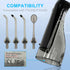 Water Dental Flosser Tip Replacement Heads, Oral Irrigator Refill Heads, Compatible with F5020E F5029A