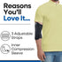 Elbow Splint Tendonitis Tennis Elbow Brace, Cubital Tunnel Support for Sleeping, Arm Support & Compression Sleeve for