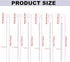 lasuroa 6pcs Set, 12.6 Inch Straw Cleaner Brush Cleaning Brush Extra Long Reusable Water Bottle Pipe Cleaner Bendable