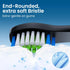Replacement Toothbrush Heads, 10 Pack for Bitvae Daily D2 Rechargeable Toothbrush, Black Refills