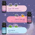 WUSEONY Set Set 6 Sleep Essential Oils for Diffusers for Home, of Essential Oil Blend Aromatherapy - Eucalyptus