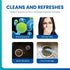 Maravello Garbage Disposal Cleaner, 28 Tablets - Sink Foaming Freshener Pods with Apple Fresh Formula