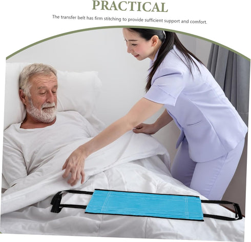 Reliable Mobility Aid Belt for Safe Patient Transport - Reusable Lifting Straps
