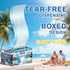 HHXI 300Ct 4 Gallon Small Trash Bags, Garbage Bags, Scented Trash Bags, Odor Resistant with Drawstring, Blue Ocean