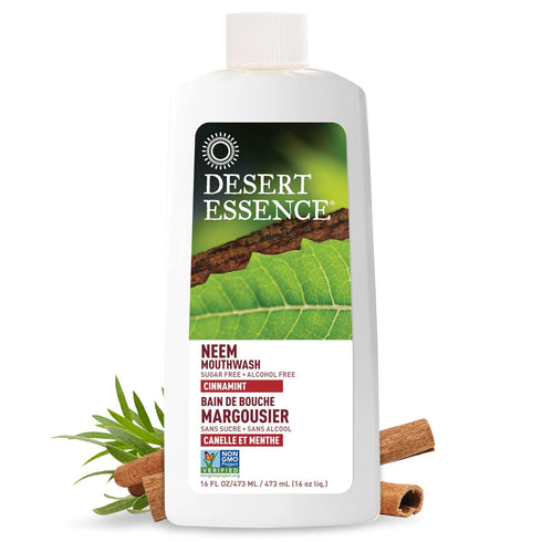 Set Neem Cinnamint Oral Care Duo - Refreshing Mouthwash & Toothpaste