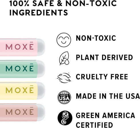 MOXE Smell Training Kit, Made in USA, 4 Essential Oils for Olfactory Regeneration and Natural Therapy