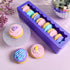 NevaFlew Cookie Shapes Pill Case Cute 7-Day Weekly Organizer for Vitamins, Supplements &