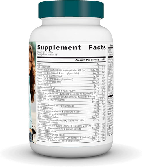 Source Naturals Women's Life Force Multiple, Daily Multivitamin & Immune Health, 45 Tablets