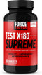 Force Factor Alpha King Supreme Testosterone Booster for Men, Fenugreek Seed and Ashwagandha, 45 Tablets