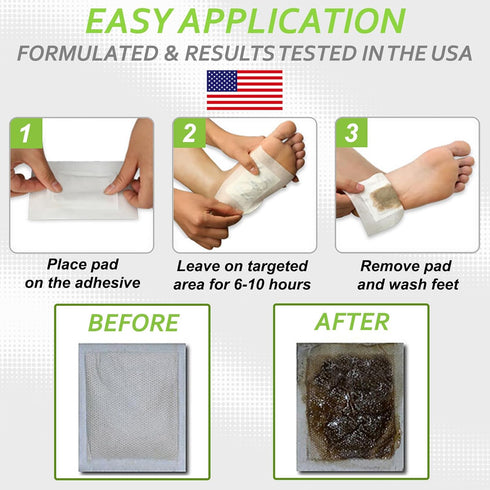 Dr. Entre's Premium Foot Pads for Stress Relief, Organic Lavender & Rose Foot Patches, 10 Pack
