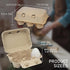 HavRixor 20 Pack- Dozen 6 Count Jumbo Duck Egg Cartons Holds Up to Half Eggs Bulk Blank Container Empty Cardboard