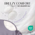 OLESILK Silk Sleep Mask Eye Mask Blindfold with Double Layer Silk Filling, Elastic Strap, Charcoal, Luxury Bag & Ear