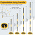 Mop,73Wall 15 Elbow Wall Cleaner Mop Cleaner with Long Handle,Ceiling Dust Mop with Bent Labor-Saving Extension Pole