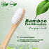 Sieral 60 Pcs Bamboo Toothbrushes, Extra Soft Bristle, Individually Wrapped Natural Toothbrush for Kids and Adults