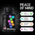 Essential Amino Acids Complex for Men & Women - Vegan BCAA Supplement with All 9 BCAAs, 120 EAA BCAA Pills for Recovery