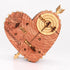 iDventure Tin Woodman's Heart, Mechanical Treasure Chest for Jewelry, Cryptex Gift Packaging, 3D Puzzle