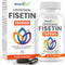 1500mg Fisetin Supplements, Powerful Absorption with Liposomal Delivery, 60 Softgels for Adults