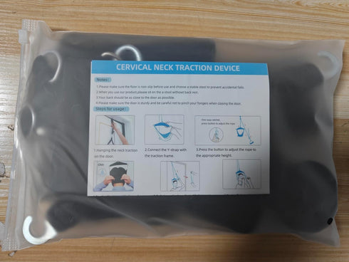 Upgraded Neck Stretcher Cervical Neck Traction Device, Portable Over The Door Device for Neck Pain Relief and Physical