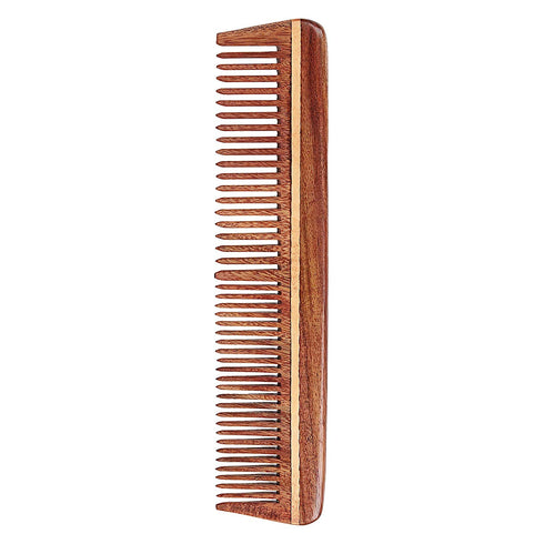 SVATV Handcrafted Rosewood Comb for Thick, Curly & Wavy Hair, Eco-friendly Wide Tooth Grooming Comb