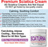 Sciatica Nerve Cream – Maximum Strength Comfort Cream for Feet, Hands, Legs, Toes, Back, Natural Ultra Strength Arnica,