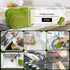 Multi-Purpose Scrub Sponges for Kitchen by SmilePowo: Non-Scratch Microfiber Sponge with Heavy Duty Scouring Power