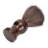 Portable Men Shave Brush, Soft Nylon Shaving Brush with Wood Handle for Shaving
