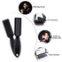 Patelai 2 Pcs Black Barber Blade Cleaning Brush for Clipper Cleaning, Nail Cleaner Styling Brush for Trimmer Manicure