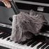 Retractable Feather Duster with Genuine Ostrich Feathers, Eco-Friendly Handheld Cleaning Tool for Home and Office