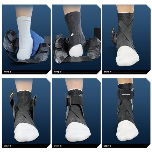 Ankle Brace for Women & Men, Support for Sprained Ankle, Achilles Tendon Injury Recovery, Ankle Support Brace for