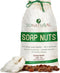 Organic Soap Nuts Deseeded, 1kg/2.2lbs (330 loads), Eco-friendly Soap Nuts Laundry Detergent with 1 Wash Bag