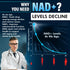 Benevolent NAD+ Supplement 1050mg, High Absorption Cell Regenerator with Trans-Resveratrol & TMG, 90 Capsules